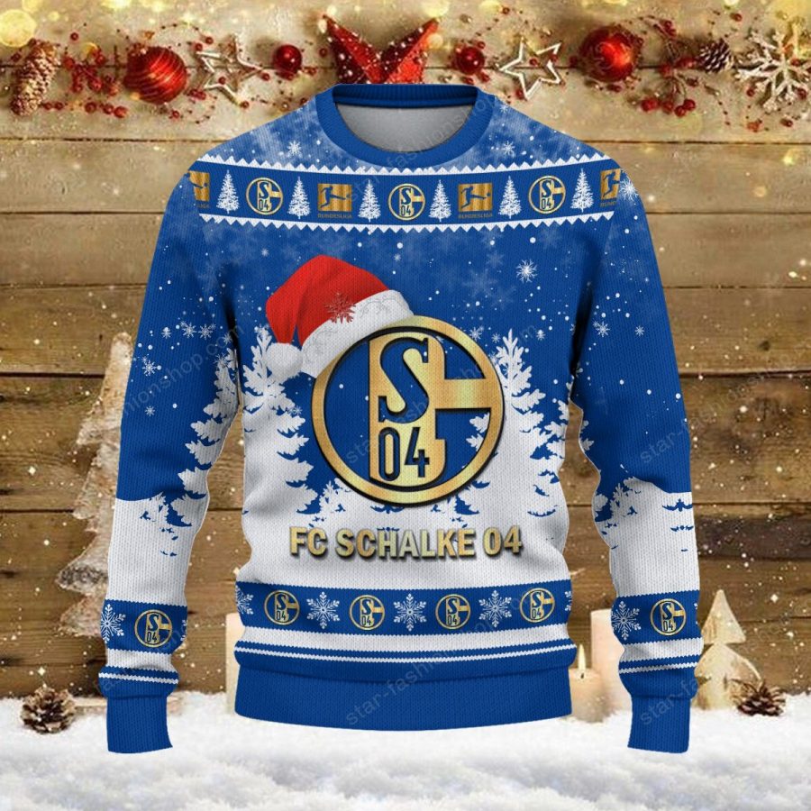 Weihnachtspullover Schalke 04 – Ugly Christmas Sweater – Bild 2
