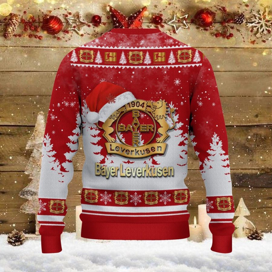 Weihnachtspullover Bayer 04 Leverkusen – Ugly Christmas Sweater – Bild 3