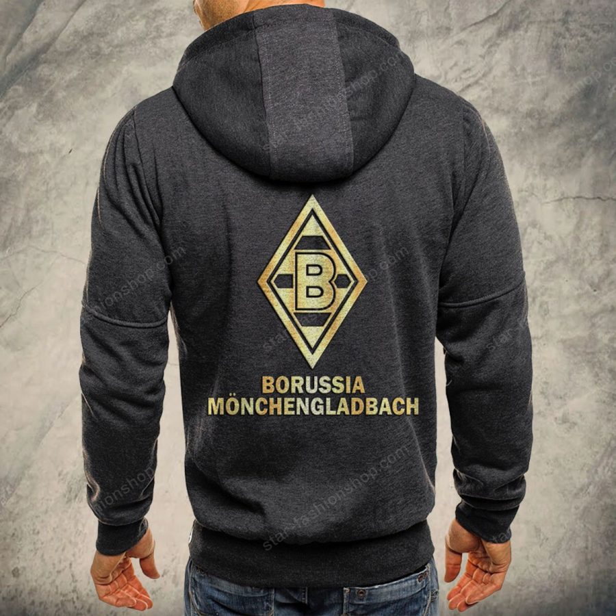 Borussia Mönchengladbach Kapuzensweatjacke – Bild 5