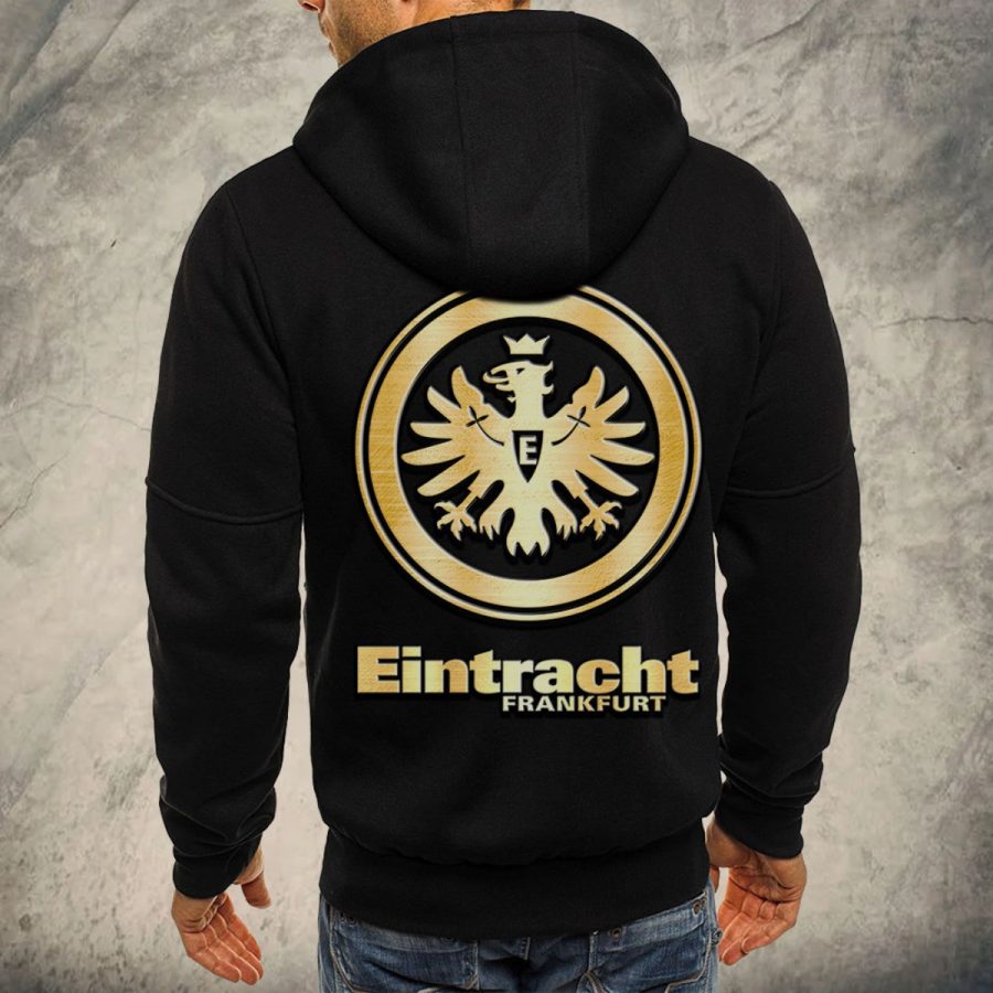 Eintracht Frankfurt Kapuzensweatjacke – Bild 3