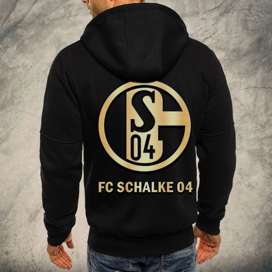 Schalke 04 Kapuzensweatjacke – Bild 3