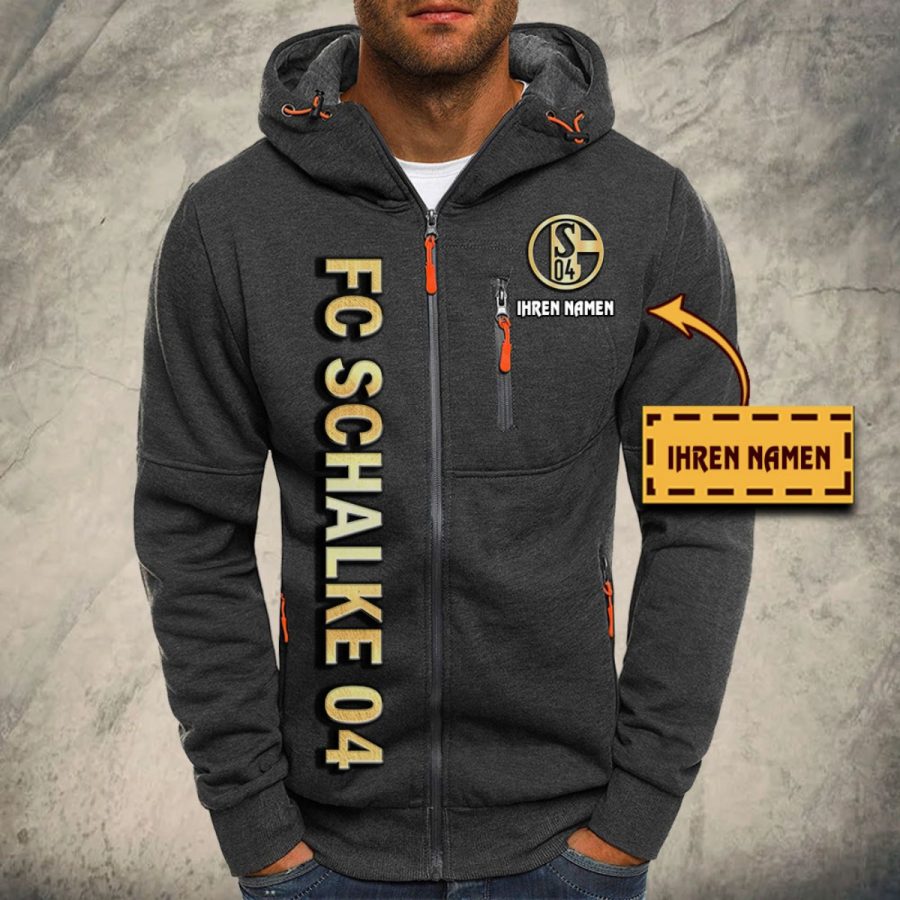 Schalke 04 Kapuzensweatjacke – Bild 4