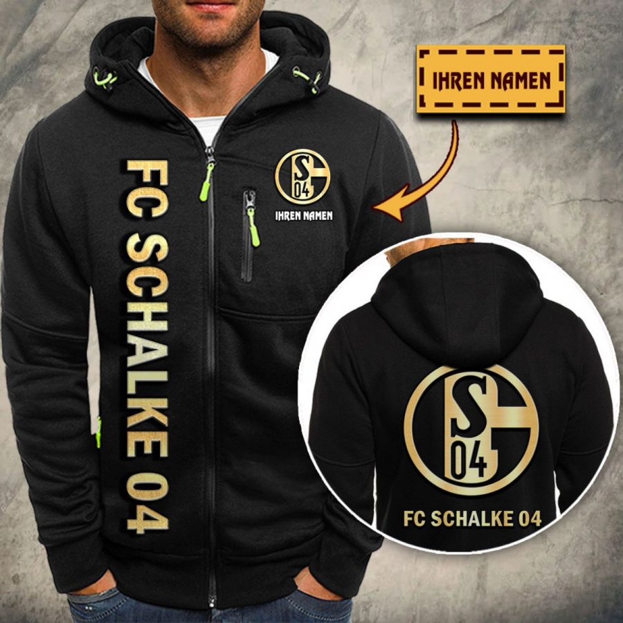 Schalke 04 Kapuzensweatjacke