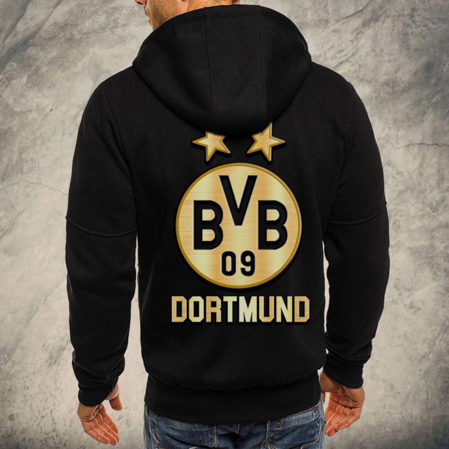Borussia Dortmund Kapuzensweatjacke – Bild 3