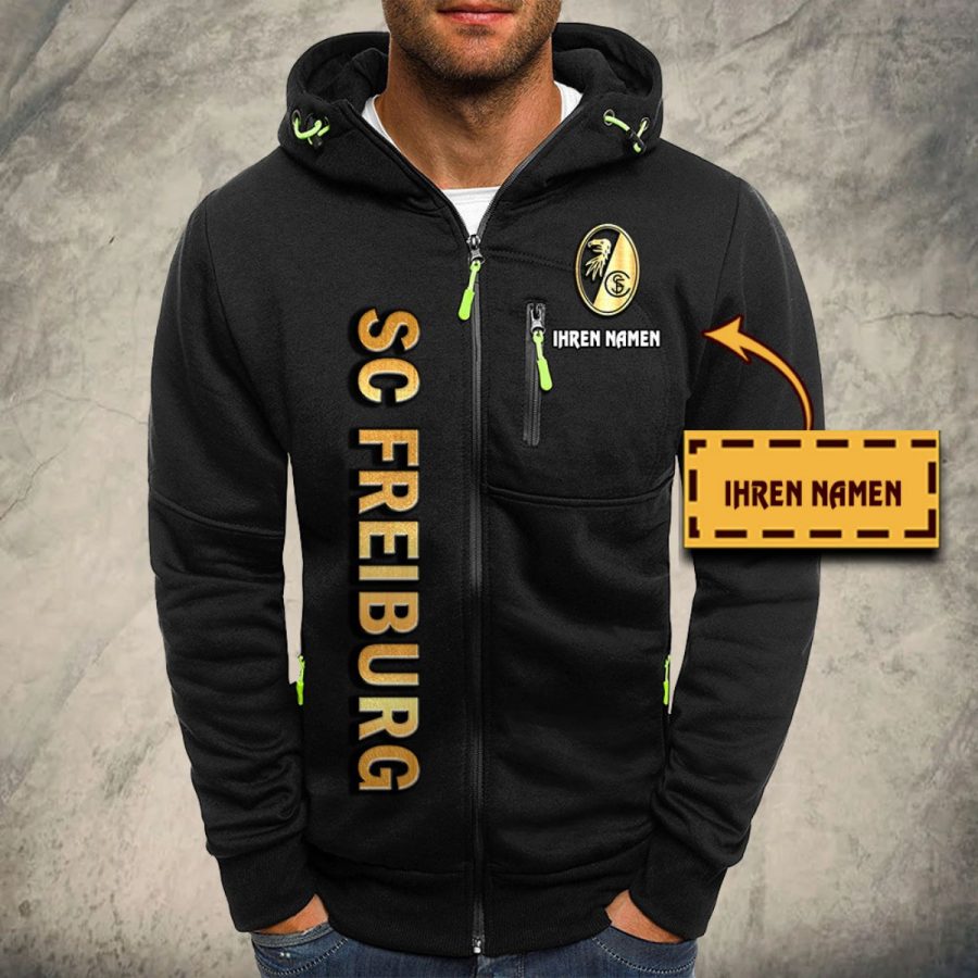 SC Freiburg II Kapuzensweatjacke – Bild 2