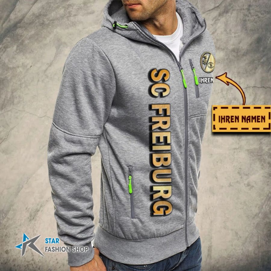 SC Freiburg II Kapuzensweatjacke – Bild 6