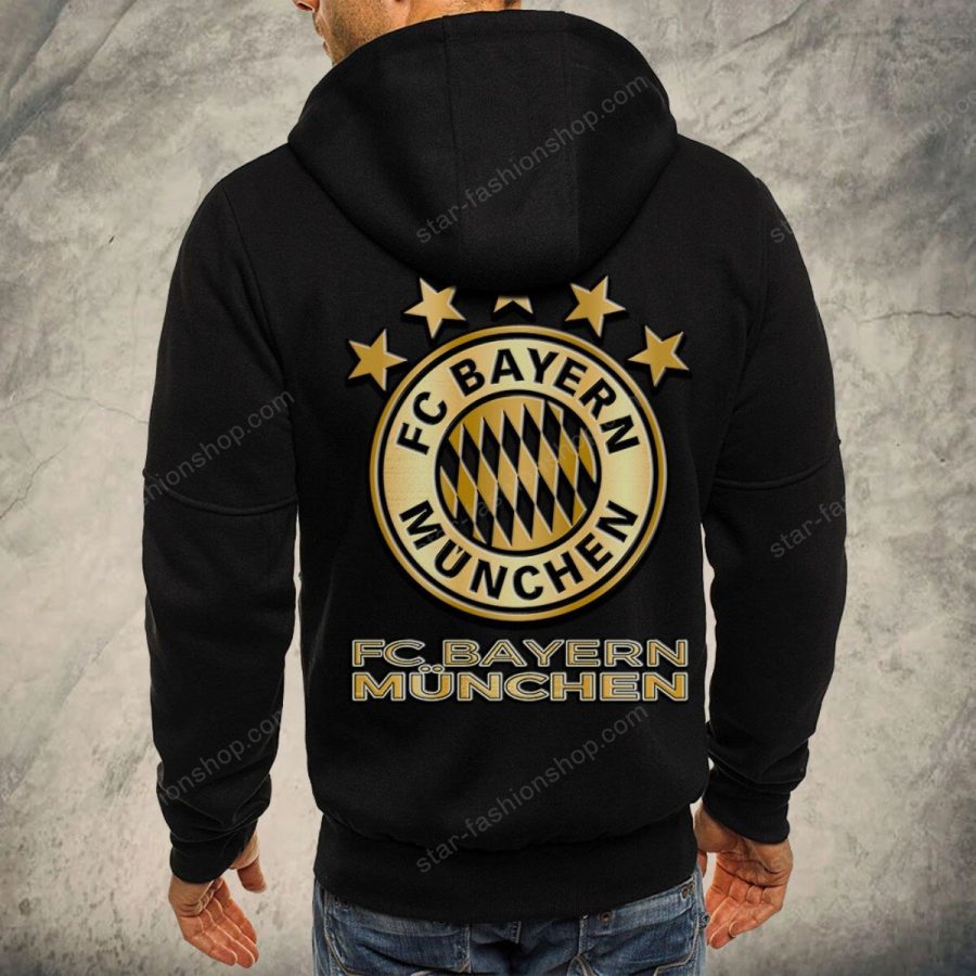 Bayern München Kapuzensweatjacke – Bild 3
