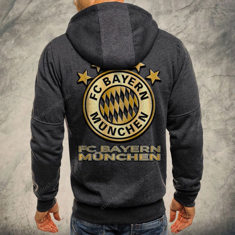 Bayern München Kapuzensweatjacke – Bild 5