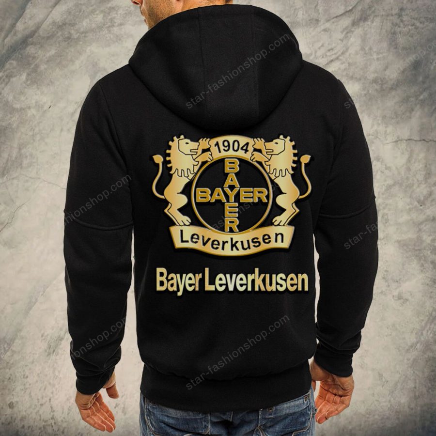 Bayer 04 Leverkusen Kapuzensweatjacke – Bild 3