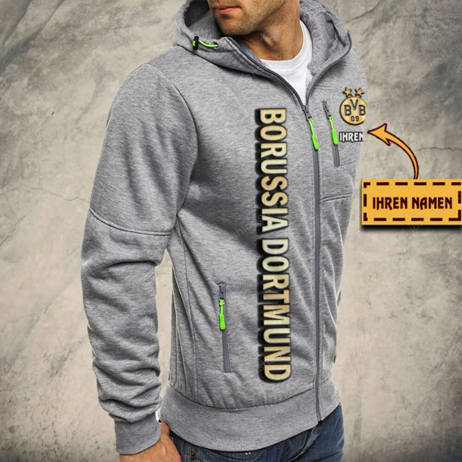 Borussia Dortmund II Kapuzensweatjacke – Bild 6