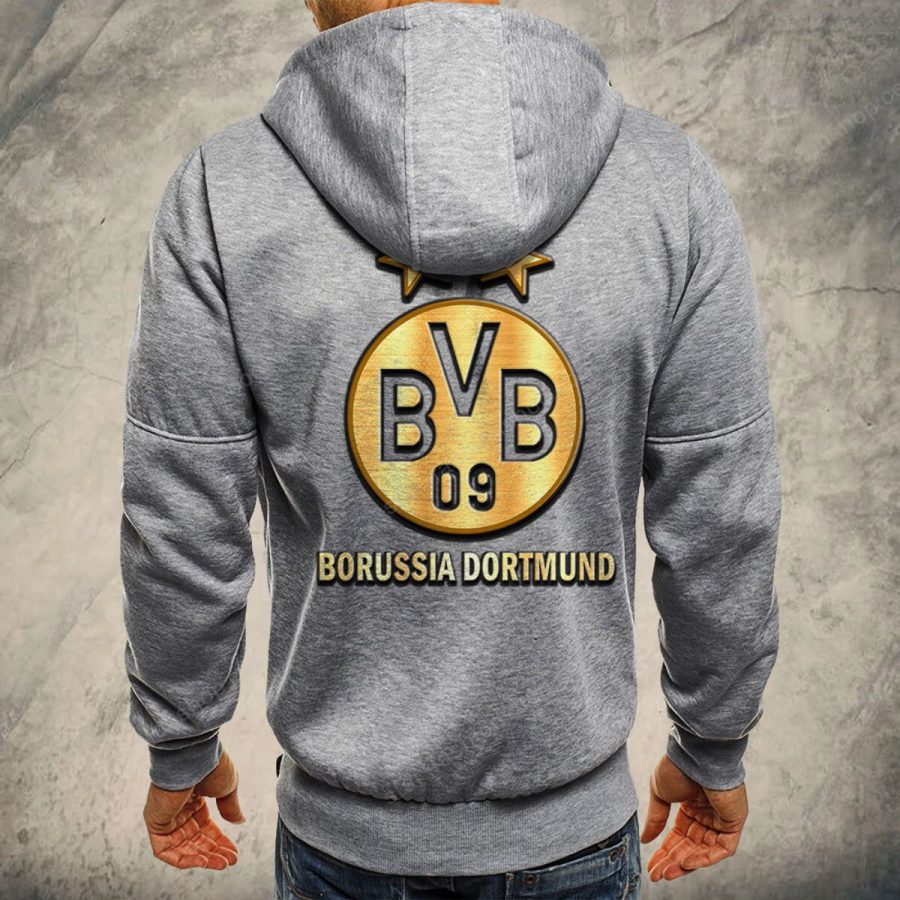 Borussia Dortmund II Kapuzensweatjacke – Bild 7