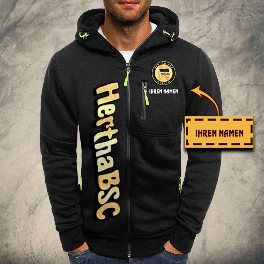 Hertha BSC Kapuzensweatjacke – Bild 2