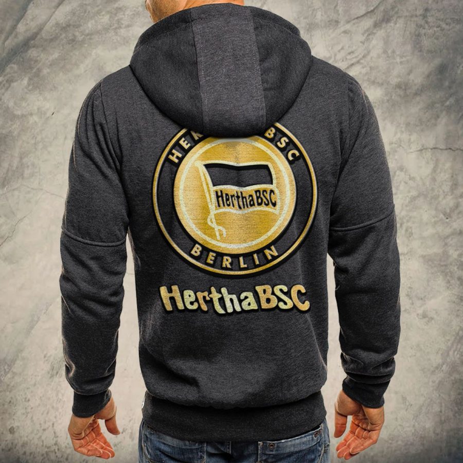 Hertha BSC Kapuzensweatjacke – Bild 5