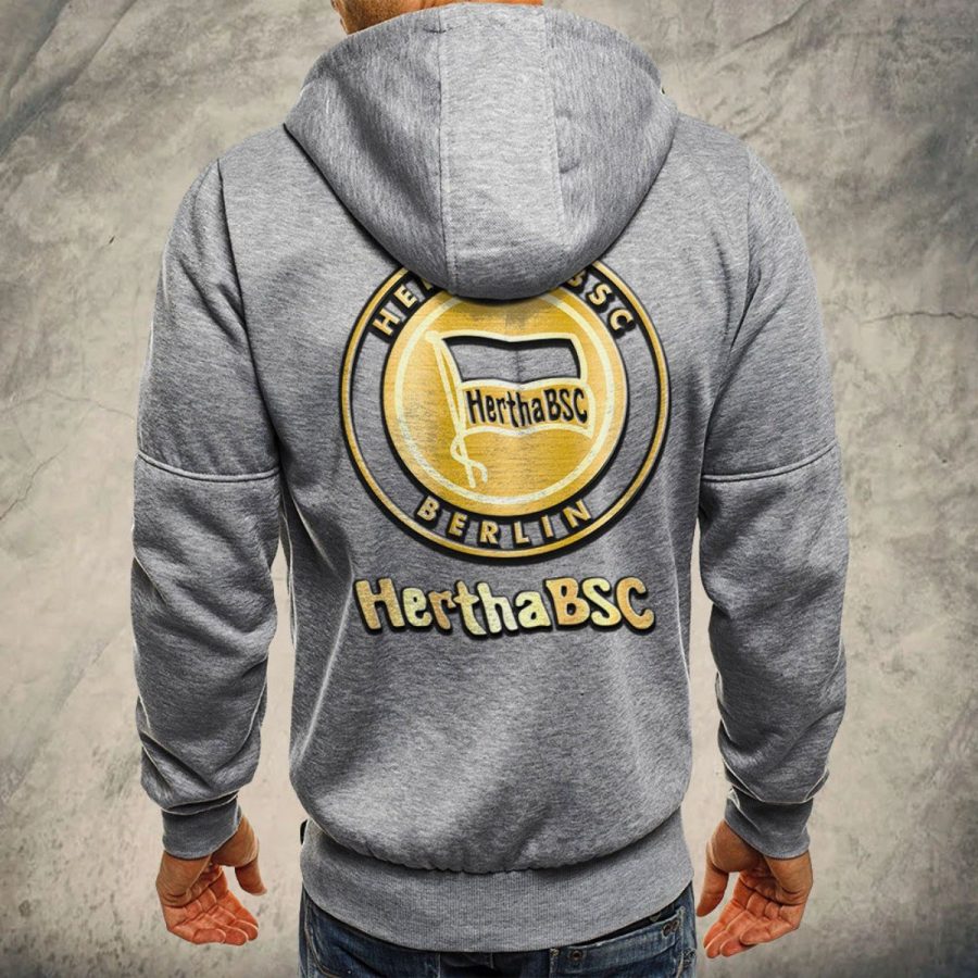 Hertha BSC Kapuzensweatjacke – Bild 7