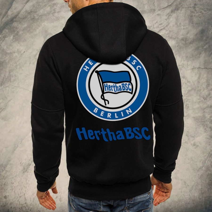 Hertha BSC Kapuzensweatjacke – Bild 3