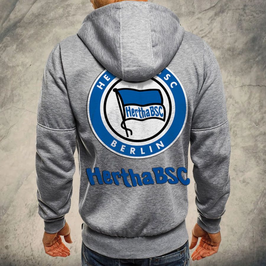 Hertha BSC Kapuzensweatjacke – Bild 7