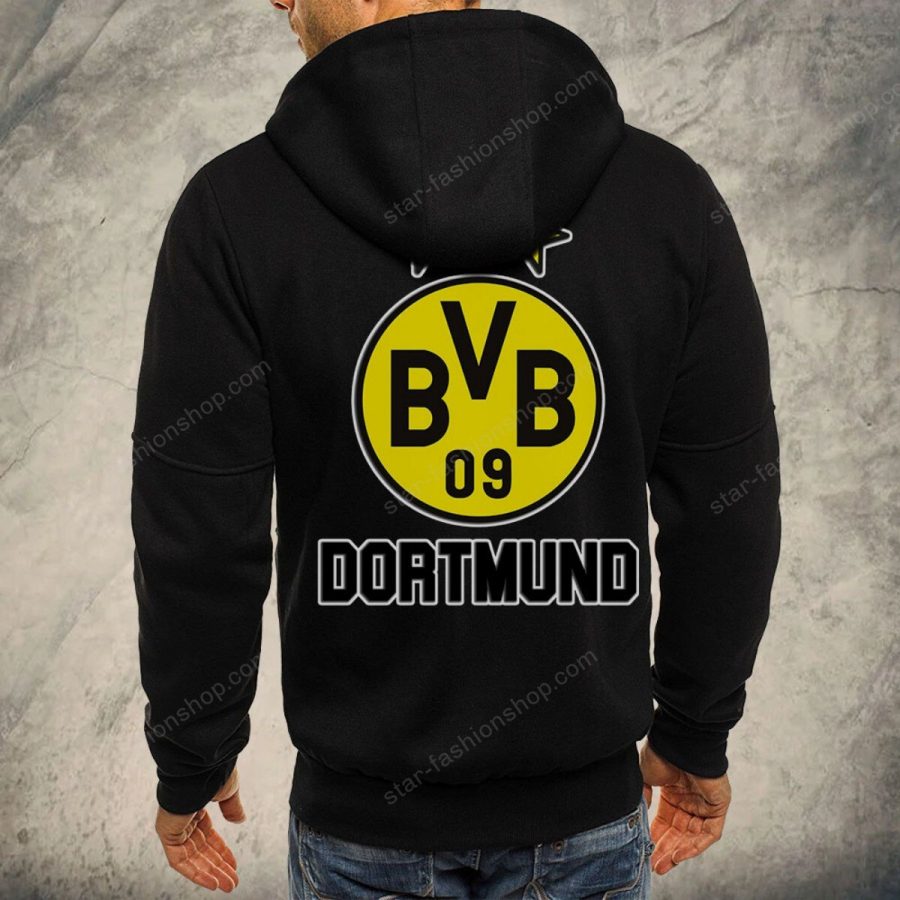 Borussia Dortmund Kapuzensweatjacke – Bild 3