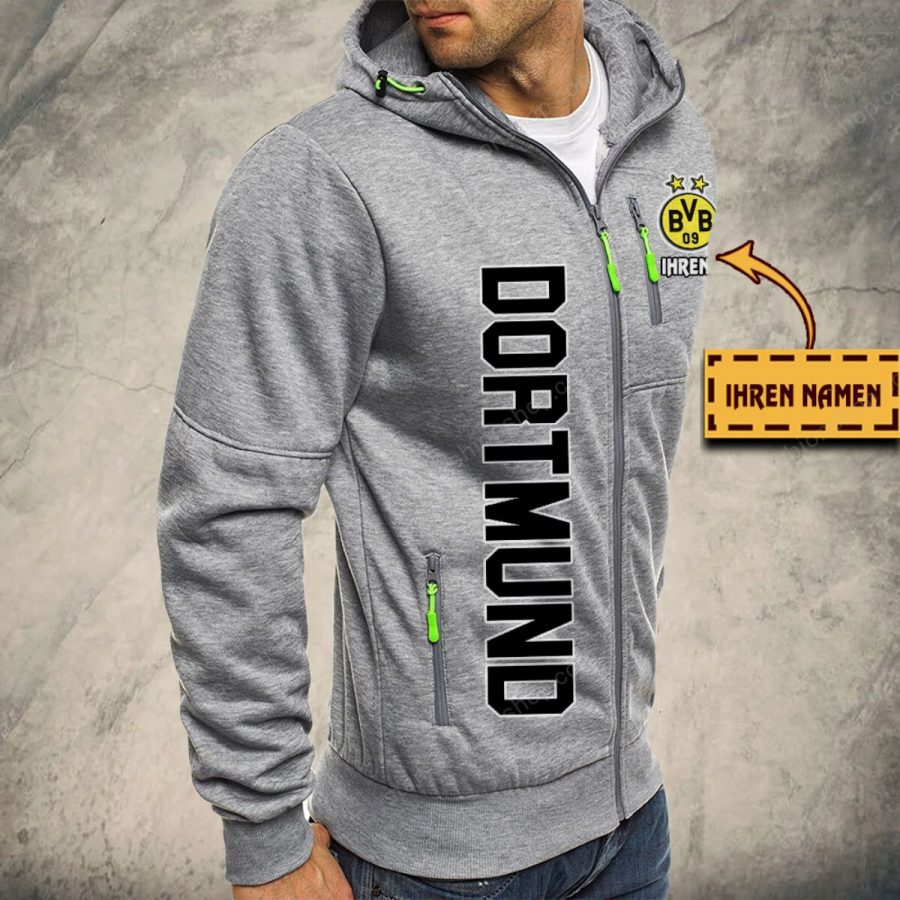 Borussia Dortmund Kapuzensweatjacke – Bild 6