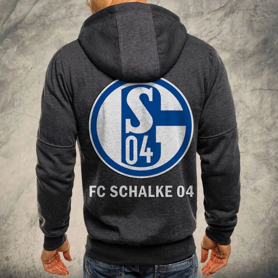 Schalke 04 Kapuzensweatjacke – Bild 5