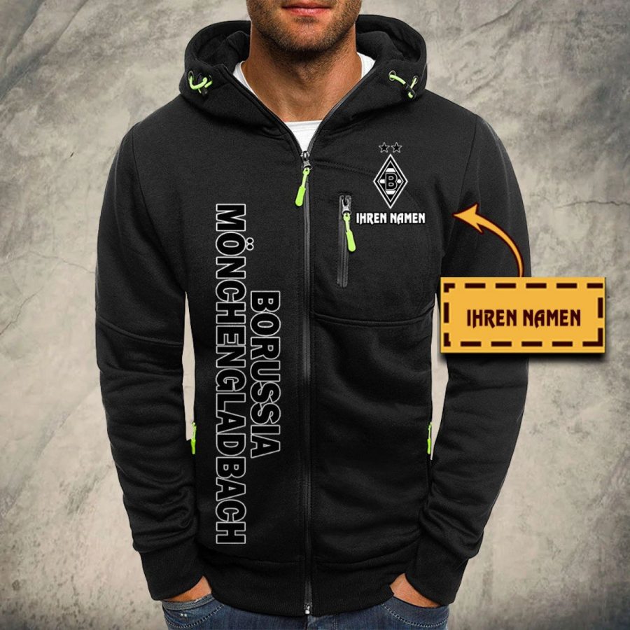 Borussia Mönchengladbach Kapuzensweatjacke – Bild 2