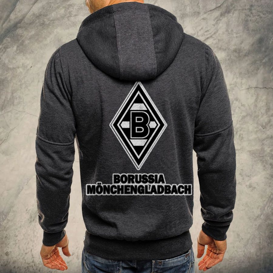 Borussia Mönchengladbach Kapuzensweatjacke – Bild 5