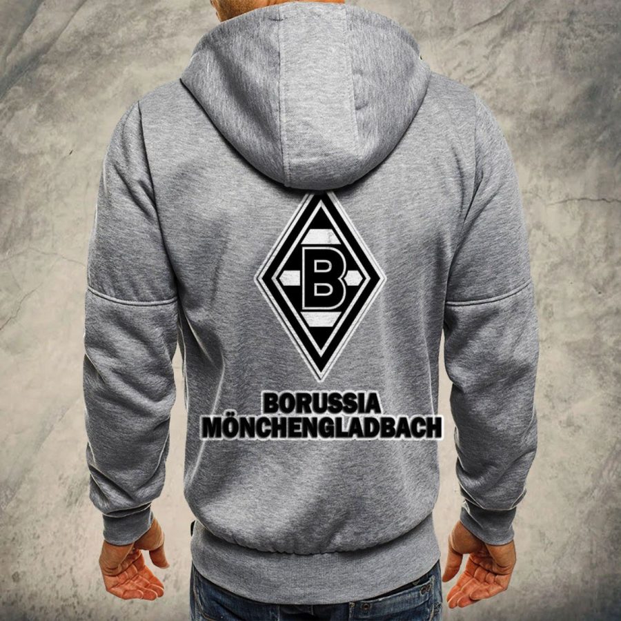 Borussia Mönchengladbach Kapuzensweatjacke – Bild 7