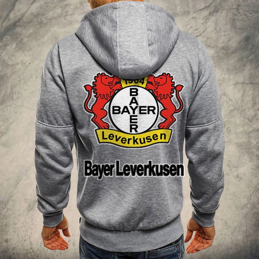 Bayer 04 Leverkusen Kapuzensweatjacke – Bild 7