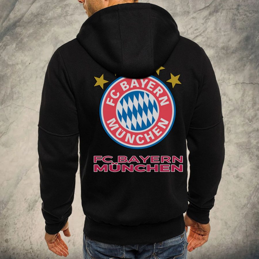 Bayern München Kapuzensweatjacke – Bild 3