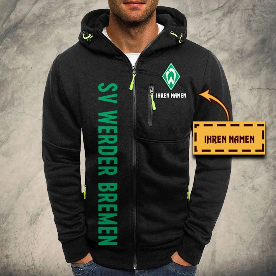 Werder Bremen Kapuzensweatjacke – Bild 2