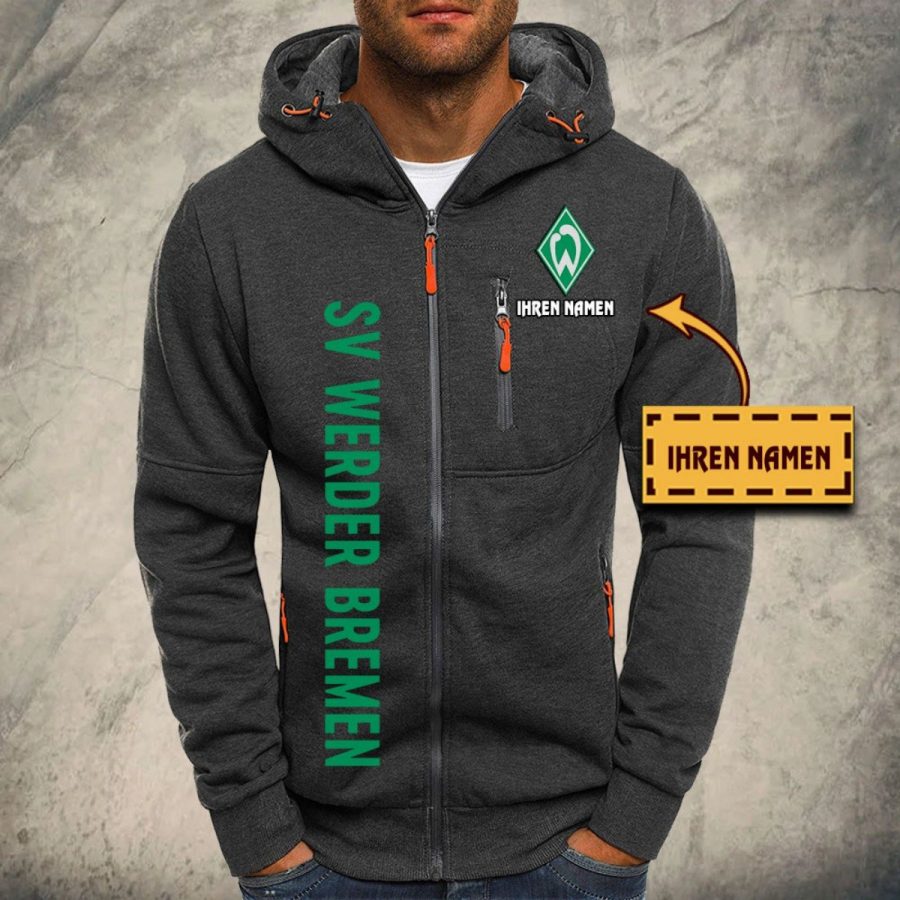 Werder Bremen Kapuzensweatjacke – Bild 4