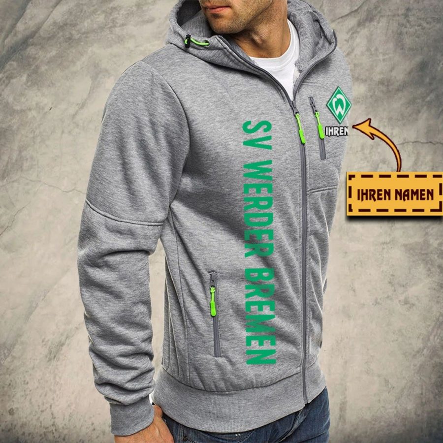 Werder Bremen Kapuzensweatjacke – Bild 6