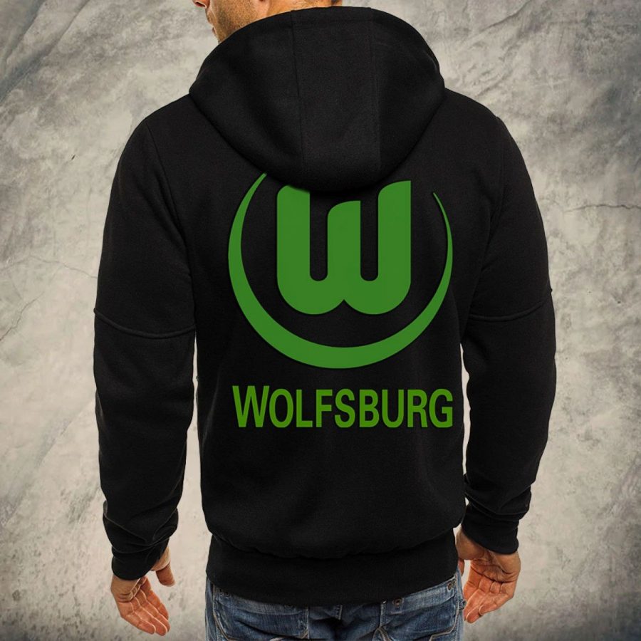 VfL Wolfsburg Kapuzensweatjacke – Bild 3