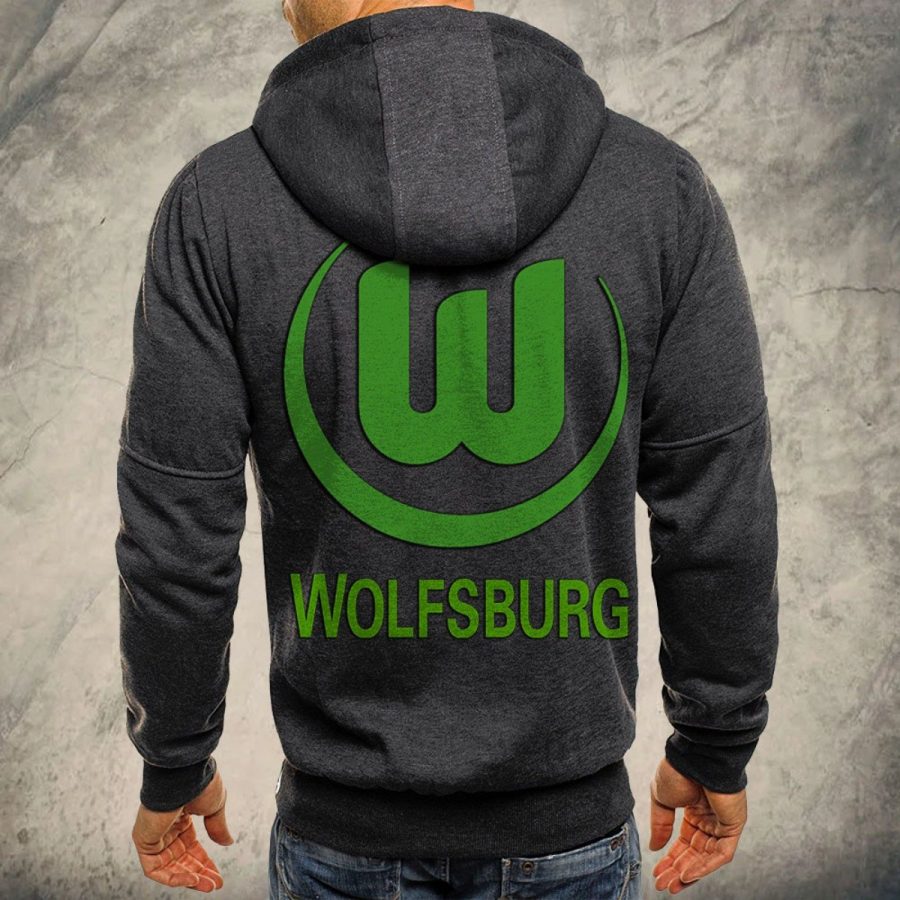VfL Wolfsburg Kapuzensweatjacke – Bild 5