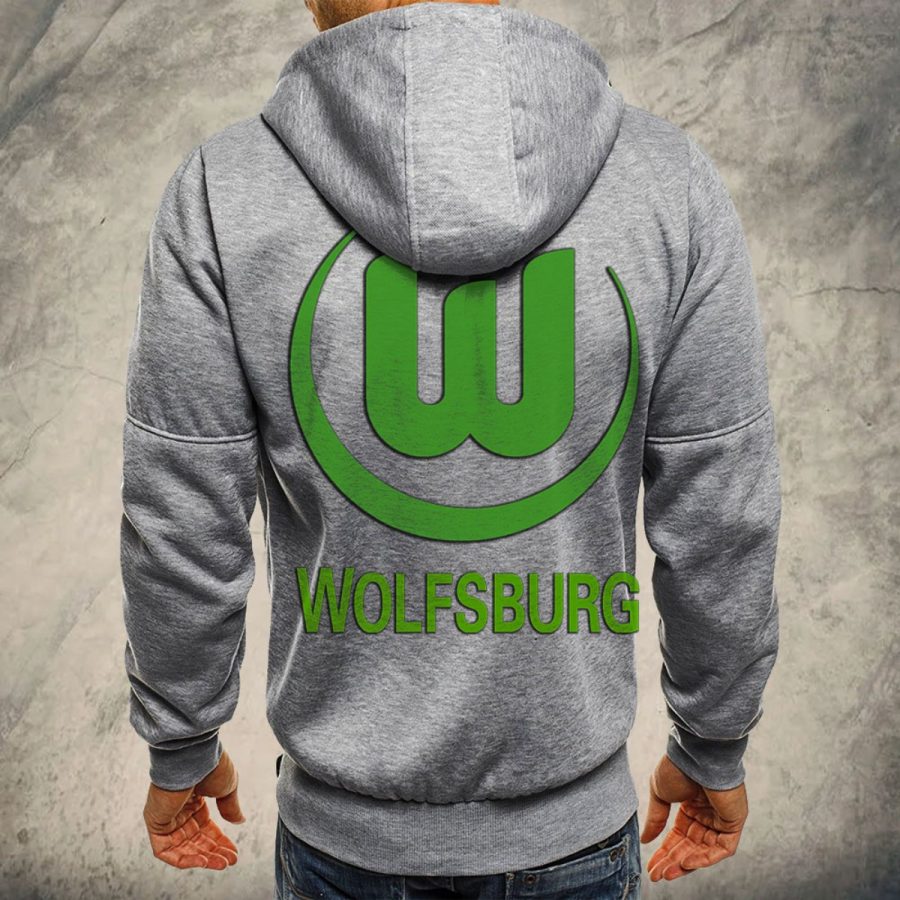 VfL Wolfsburg Kapuzensweatjacke – Bild 7