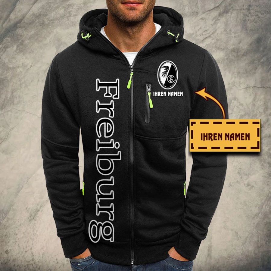 SC Freiburg Kapuzensweatjacke – Bild 2
