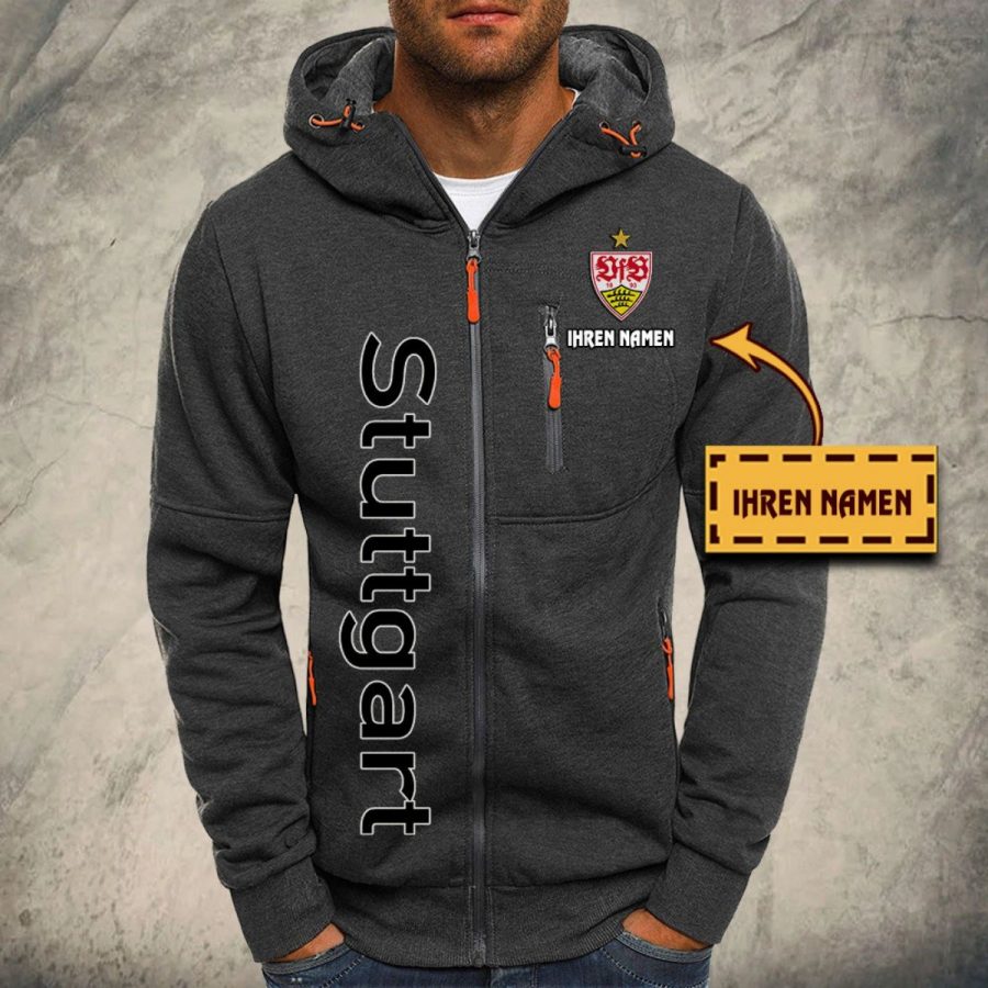 VfB Stuttgart Kapuzensweatjacke – Bild 4