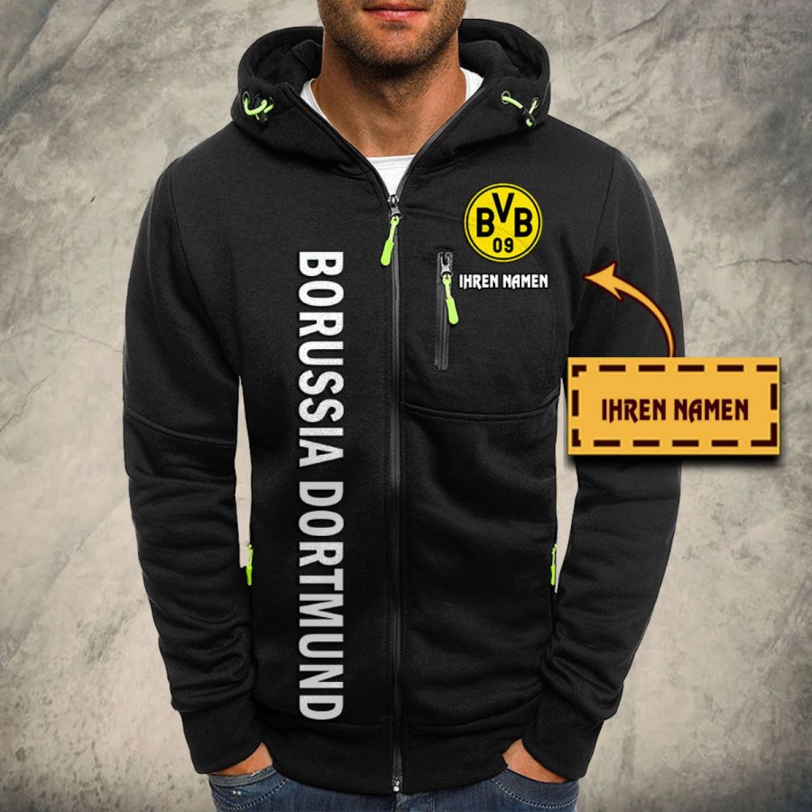 Borussia Dortmund II Kapuzensweatjacke – Bild 2