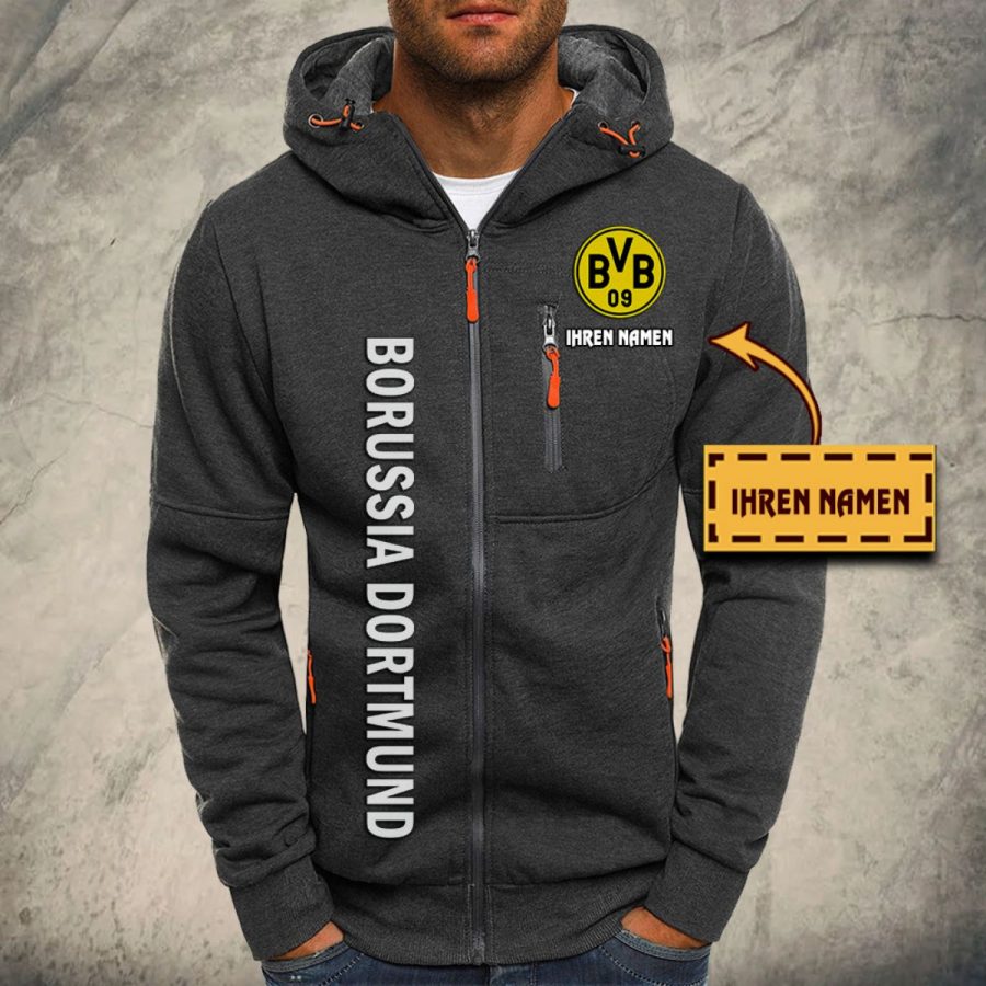 Borussia Dortmund II Kapuzensweatjacke – Bild 4