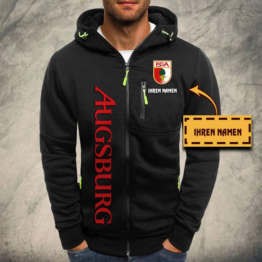 FC Augsburg Kapuzensweatjacke – Bild 2