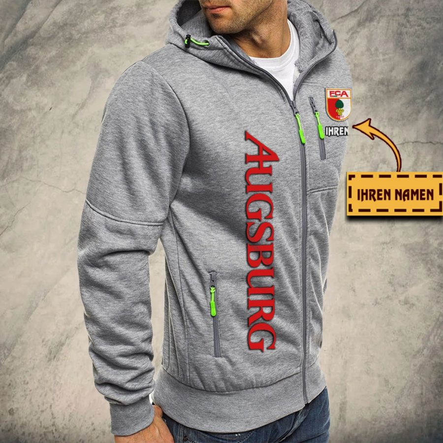 FC Augsburg Kapuzensweatjacke – Bild 6
