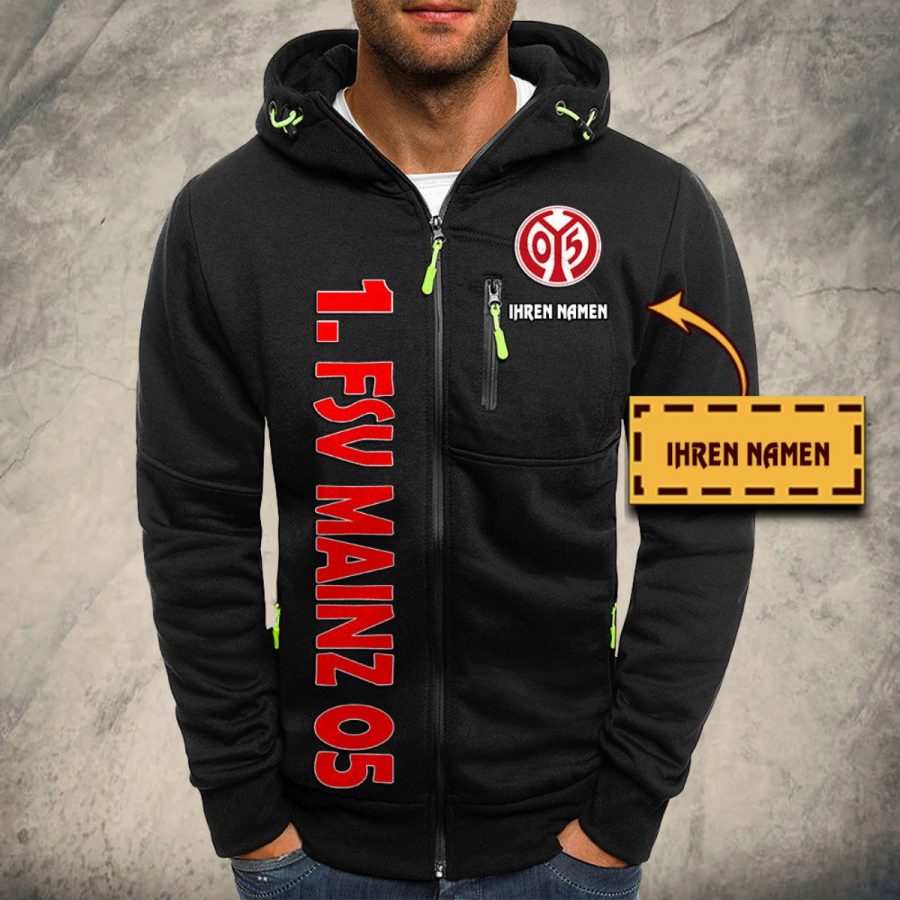 1. FSV Mainz 05 Kapuzensweatjacke – Bild 2