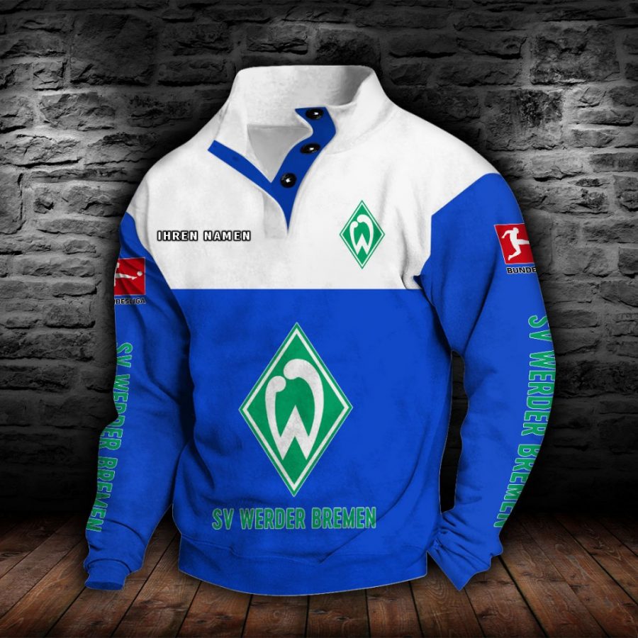 Werder Bremen Stehkragen-Sweatshirt – Bild 3