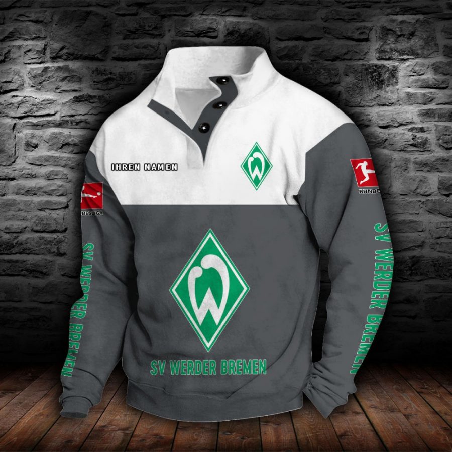 Werder Bremen Stehkragen-Sweatshirt – Bild 4