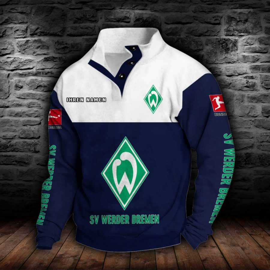 Werder Bremen Stehkragen-Sweatshirt – Bild 6