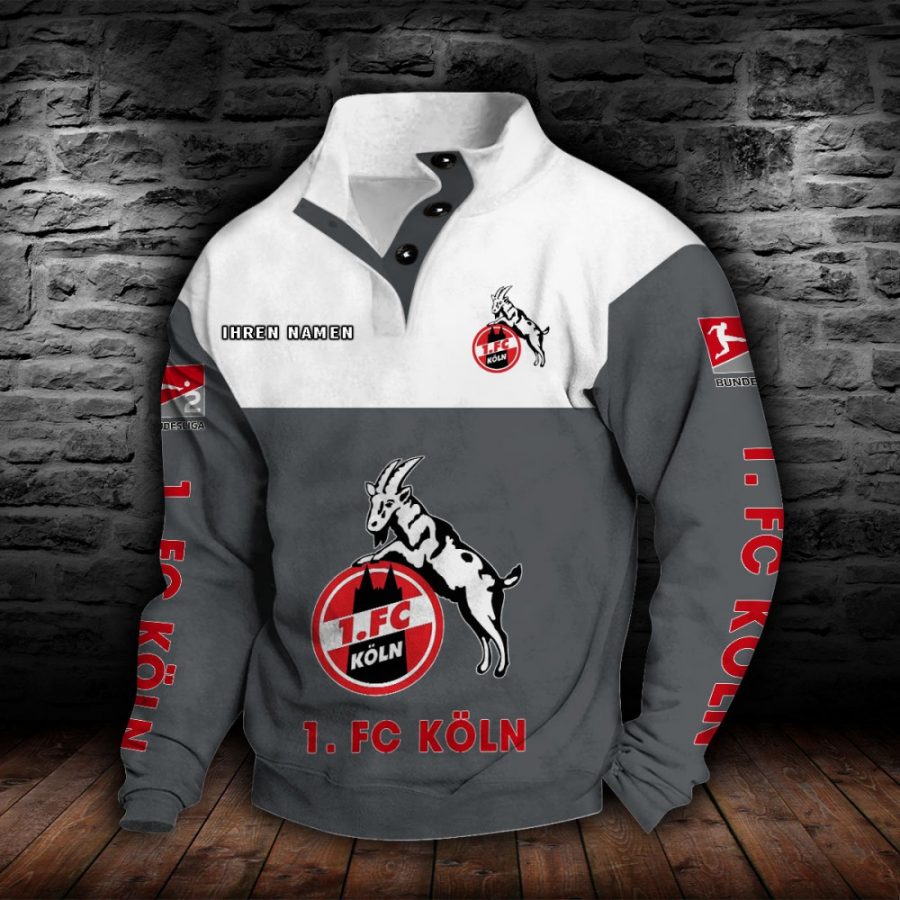 1. FC Köln Stehkragen-Sweatshirt – Bild 5
