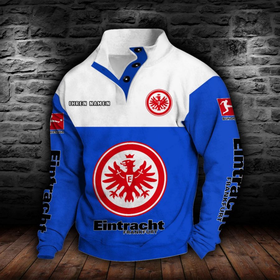 Eintracht Frankfurt Stehkragen-Sweatshirt – Bild 3