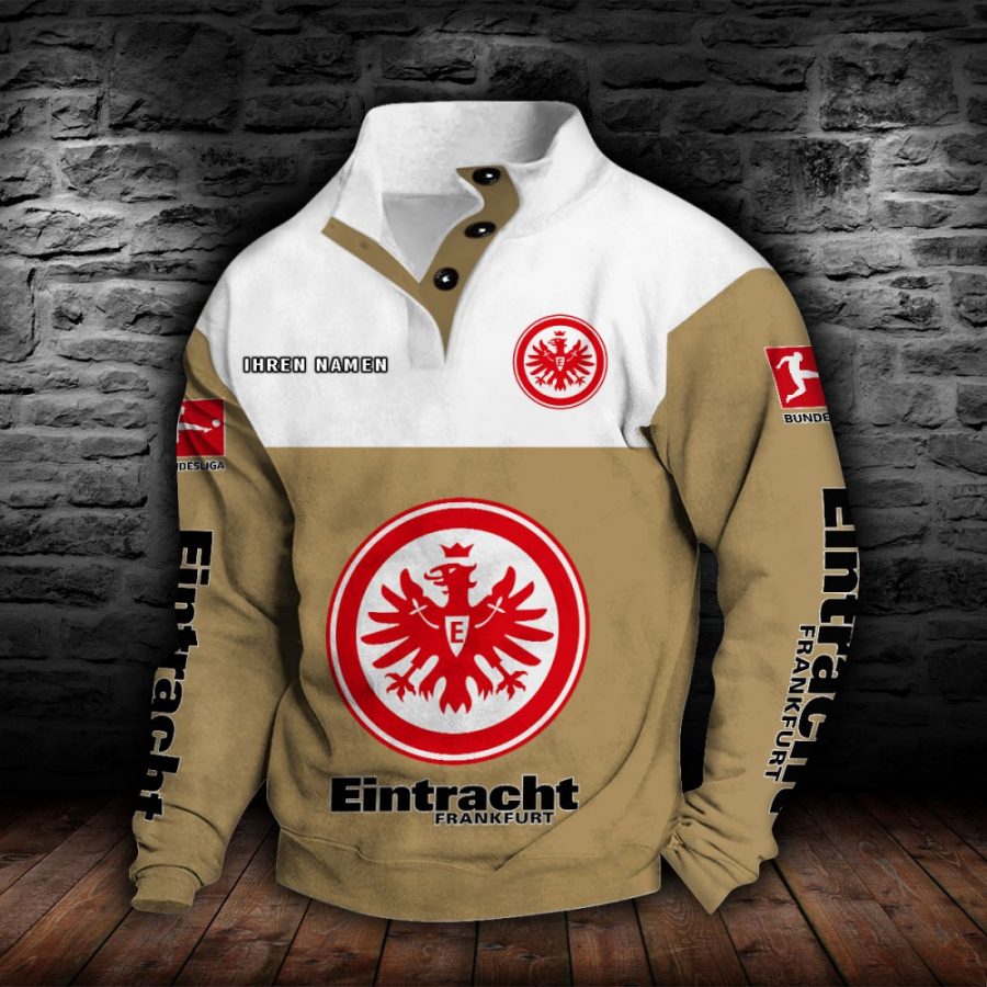 Eintracht Frankfurt Stehkragen-Sweatshirt – Bild 6