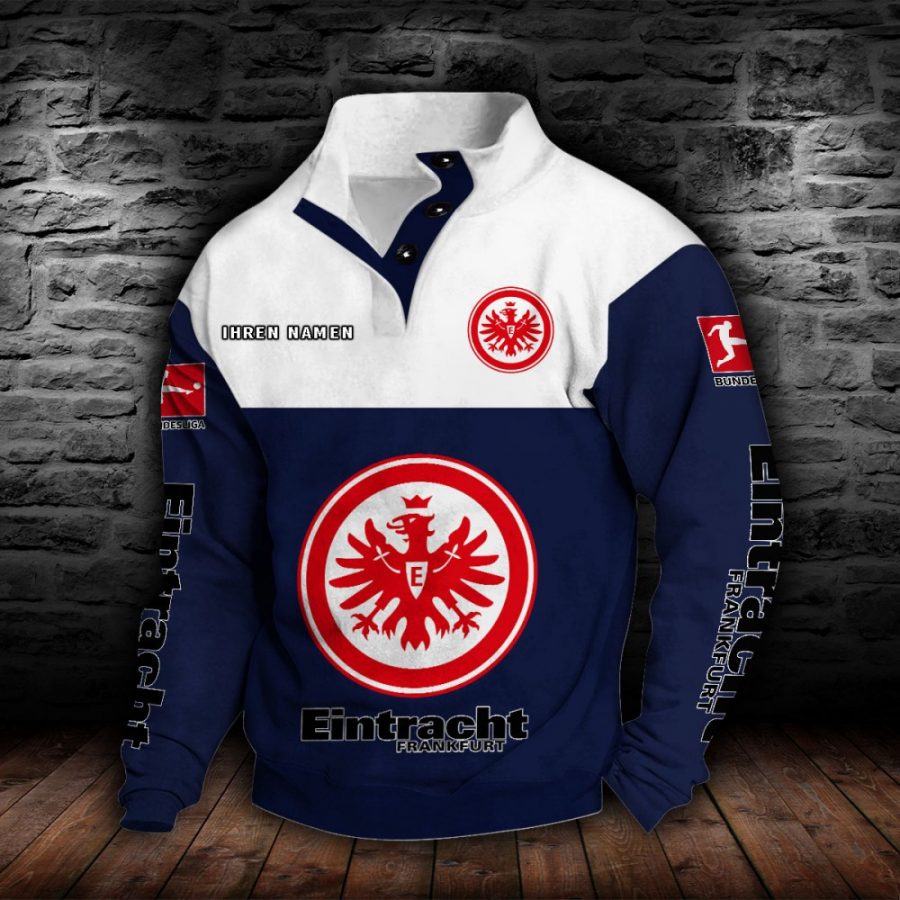 Eintracht Frankfurt Stehkragen-Sweatshirt – Bild 7