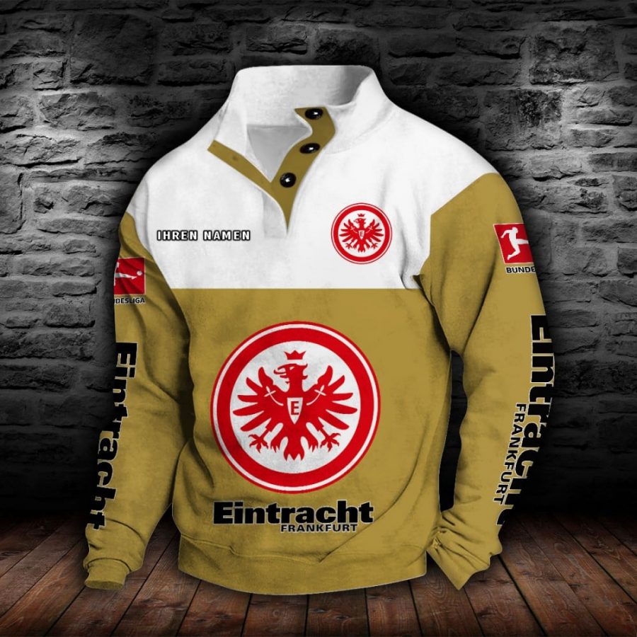Eintracht Frankfurt Stehkragen-Sweatshirt – Bild 9