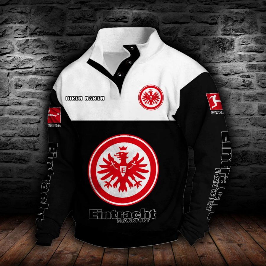 Eintracht Frankfurt Stehkragen-Sweatshirt – Bild 2